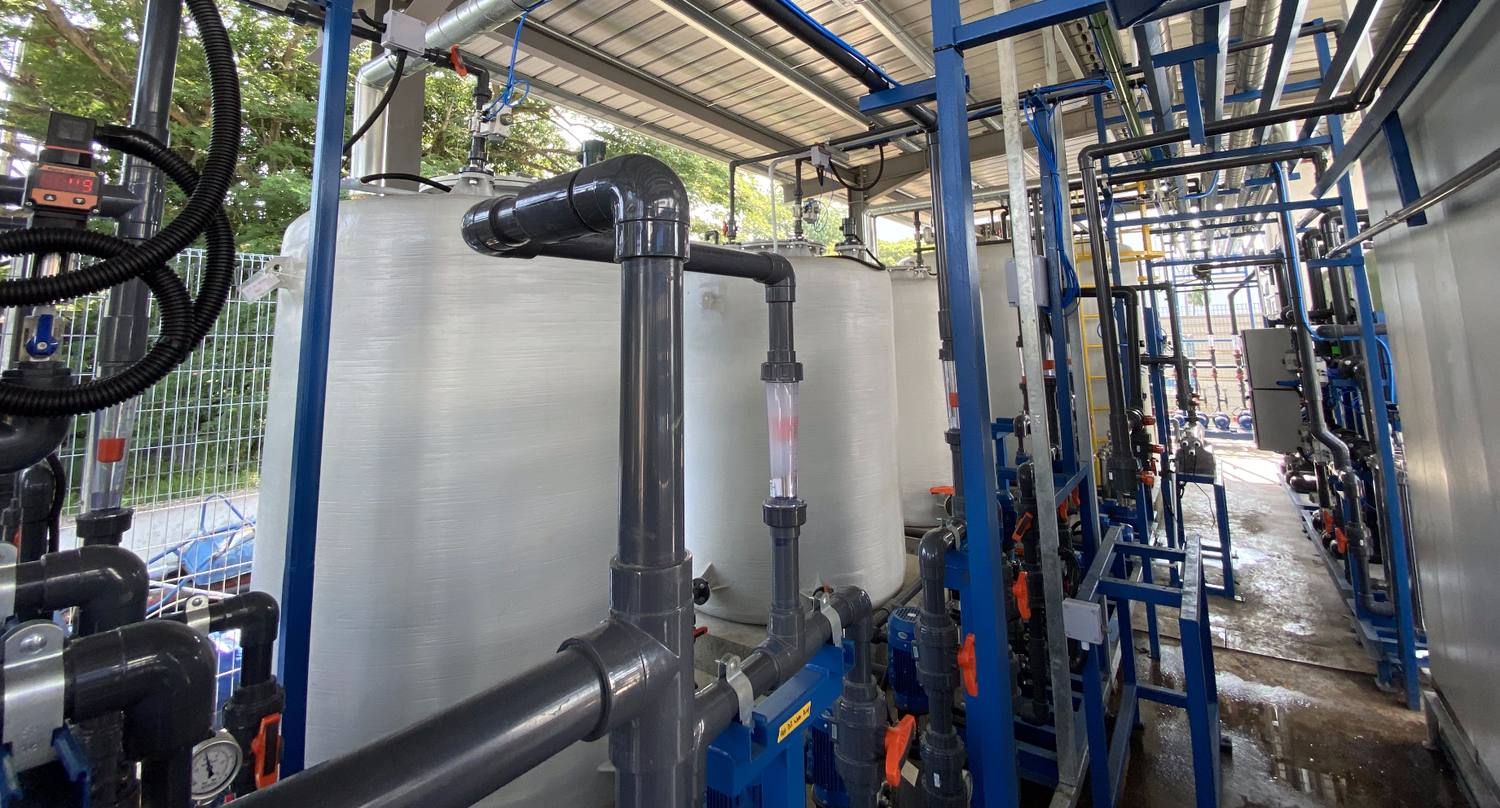 Water treatment plant built by Darcarion